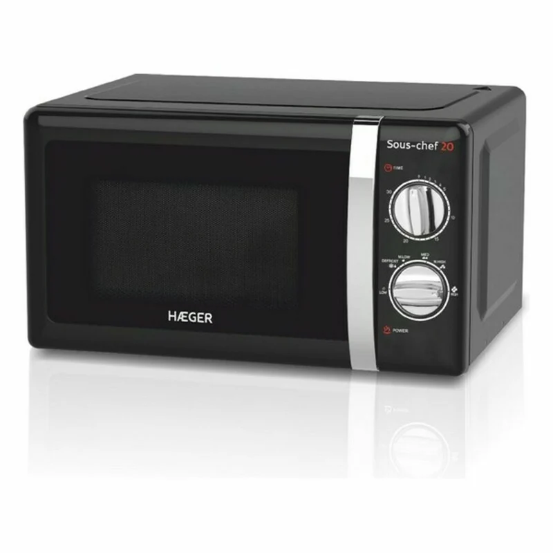 Micro-ondes avec Grill Haeger MW-70B.007A 20 L Noir 700W