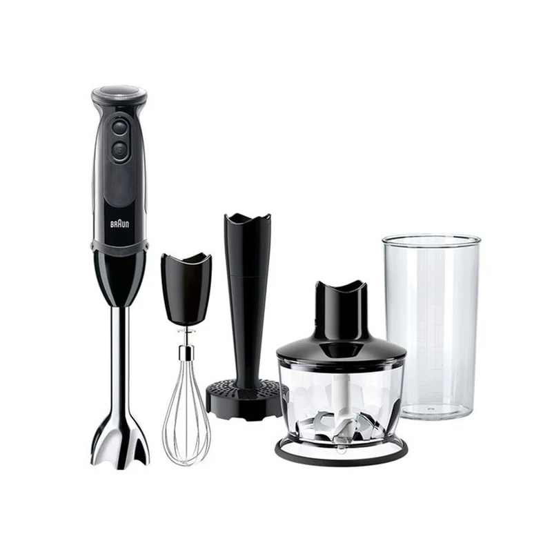 Mixeur plongeant multifonction avec accessoires Braun MQ 5237 BK Noir 1000 W