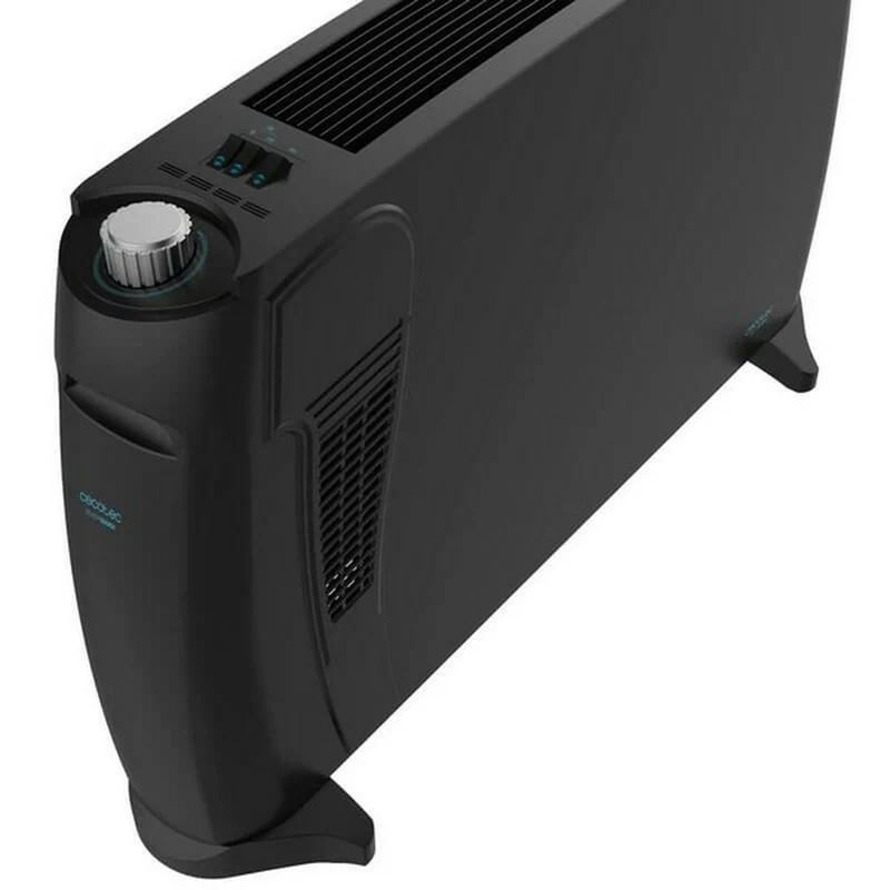 Chauffage à convection électrique Cecotec Ready Warm 6600 Turbo Convection Plus 2000W Noir 2000 W