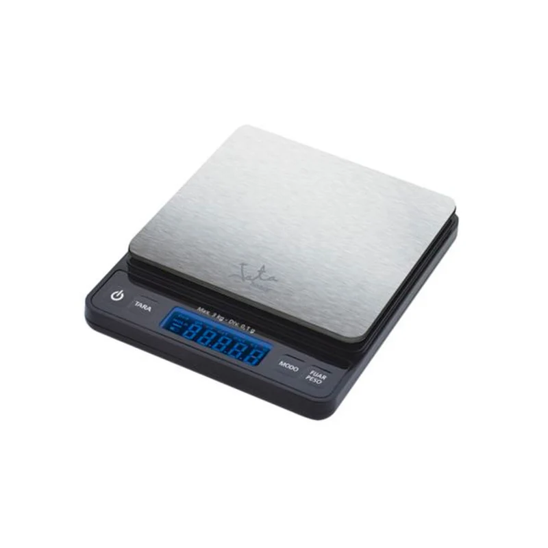Balance de Cuisine Numérique JATA 773 3 Kg Acier Inoxydable Noir
