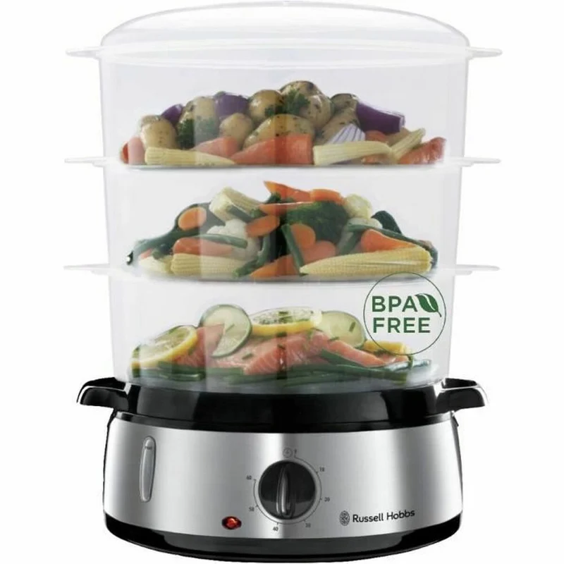 Cuiseur vapeur multifonction Russell Hobbs 19270-56 Noir Acier inoxydable