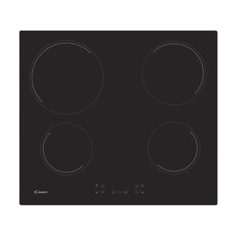 Table de cuisson vitrocéramique Candy CH64CCB 1800 W