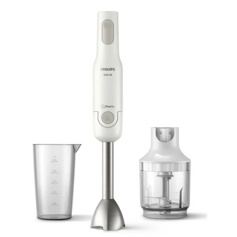 Mixeur plongeant Philips HR2535/00 blanc gris 650 W