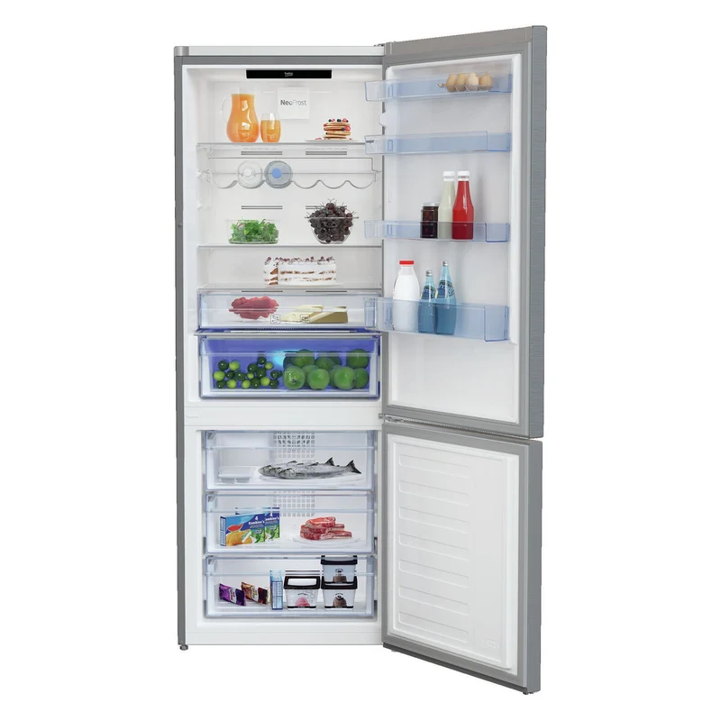 Réfrigérateur combiné BEKO RCNE560E40ZXBN Inox (70 x 74.5 x 192 cm)