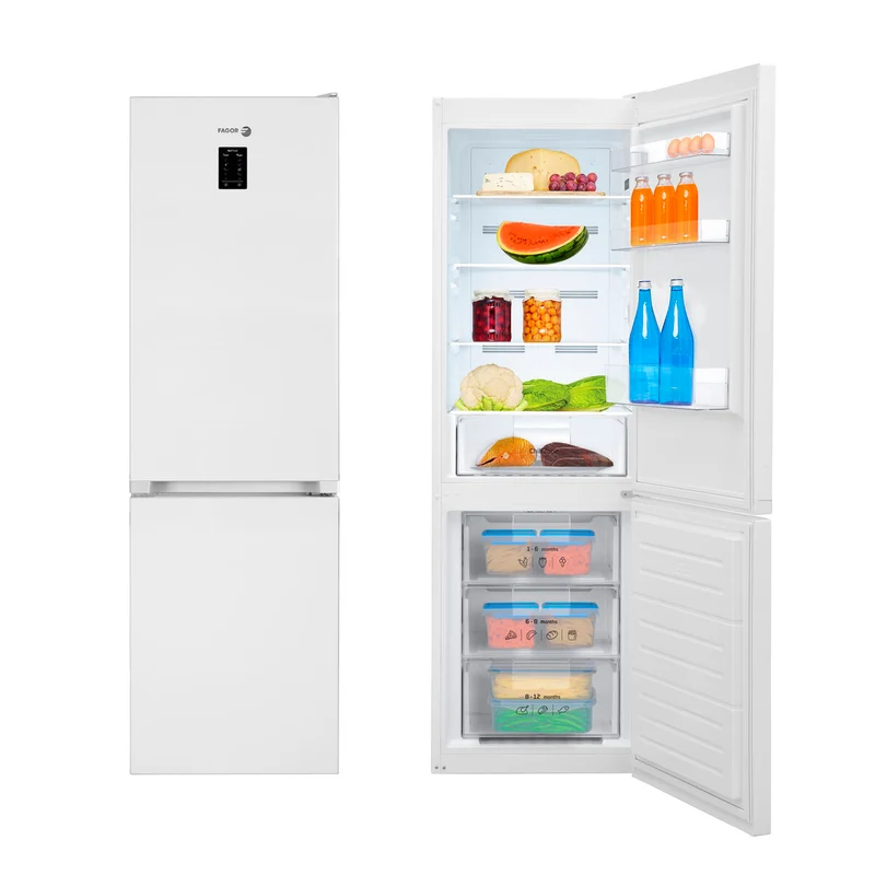 Réfrigérateur combiné Fagor 3FFK6644 185 blanc