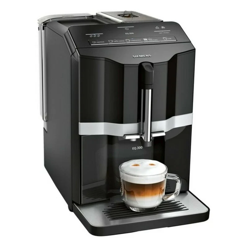 Cafetière superautomatique Siemens AG TI351209RW 1,4 L 15 bar 1300W Noir 500 ml 15 bar 1300 W 1,4 L