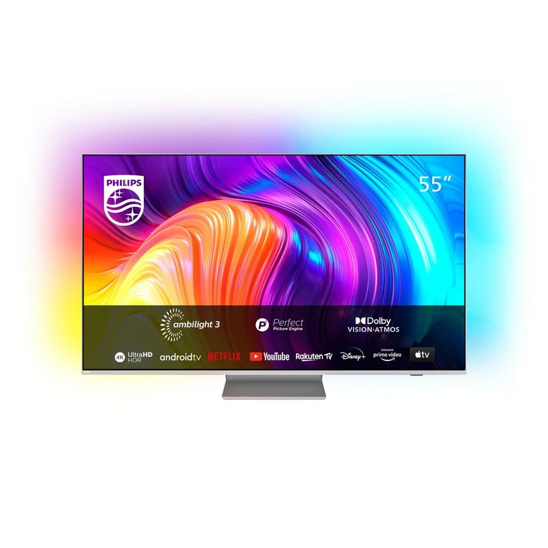 Téléviseur intelligent Philips 55PUS8807AMB 55" Ultra HD 4K LED Android TV