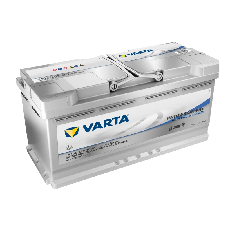 Antarion Batterie VARTA AGM Deep Cycle 105Ah