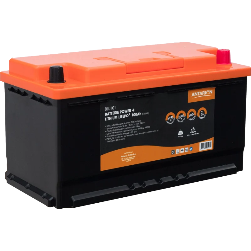 Antarion Batterie LITHIUM POWER + 105Ah