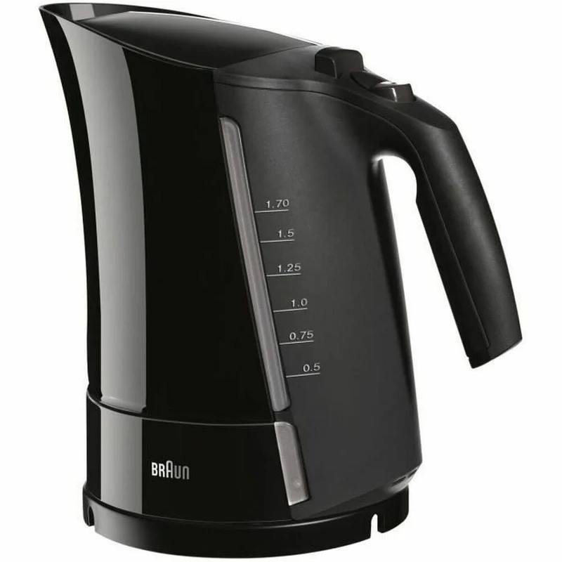 Bouilloire Électrique Avec Lumière LED Braun WK300 Plastique Noir 2200 W 1,7 L 2200 W