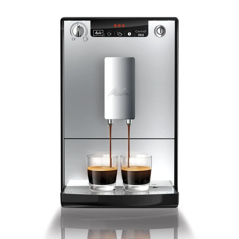 Cafetière superautomatique Melitta Solo Silver E950-103 Silver 1400 W 1450 W 15 bar 1,2 L 1400 W