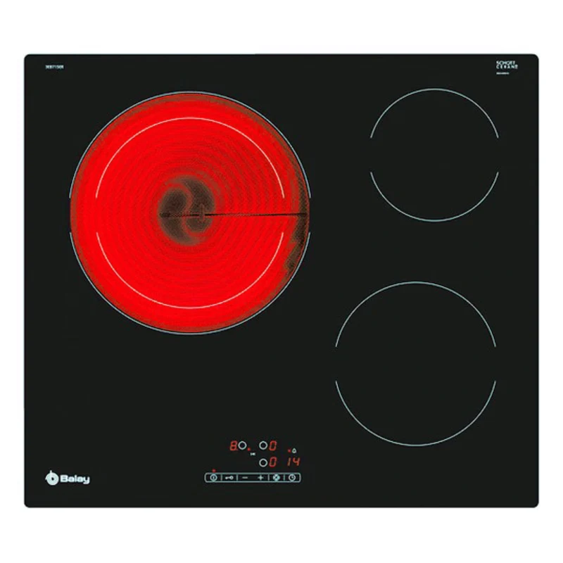 Plaque de cuisson vitrocéramique Balay 3EB715ER 5700W 60cm 60 cm 5700 W