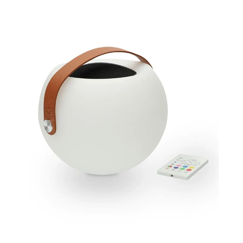 Enceinte Bluetooth avec lumière LED KSIX Bubble White 5 W Portable