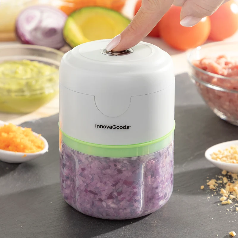 Mini Hachoir Portable Rechargeable Echoppie InnovaGoods