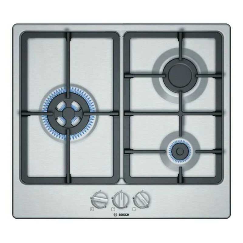 Plaque de cuisson gaz BOSCH PGC6B5B90 60 cm 1000 W 1 W