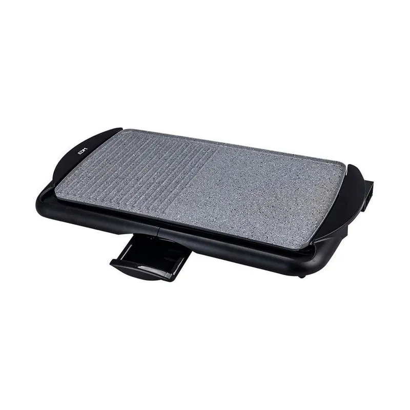 Plaque de cuisson EDM 07667 Noir/Gris 2000 W