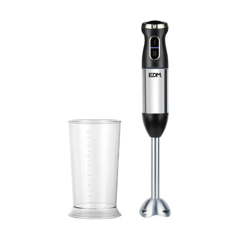 Mixeur plongeant EDM 07645 Noir Argent 600 W