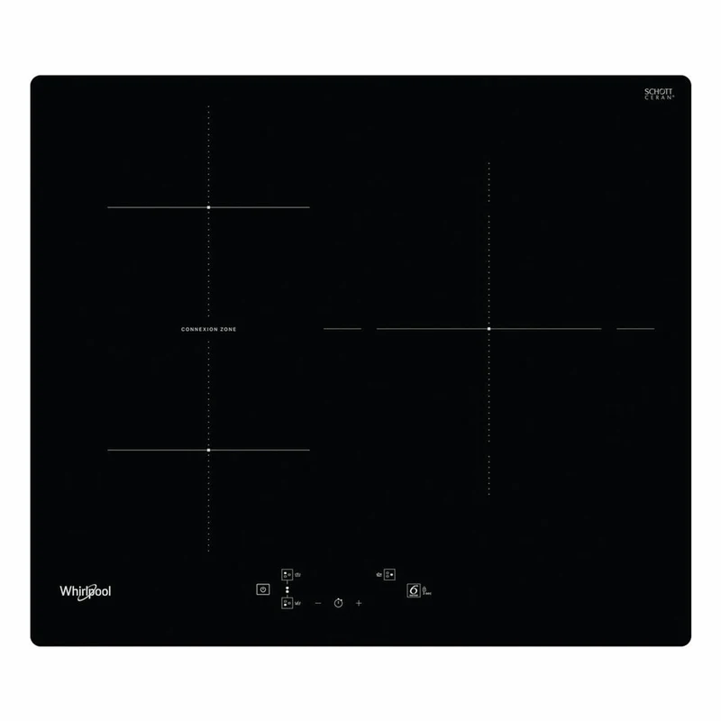 Plaque chauffante à induction Whirlpool Corporation WBQ4860NE 59 cm 5700 W