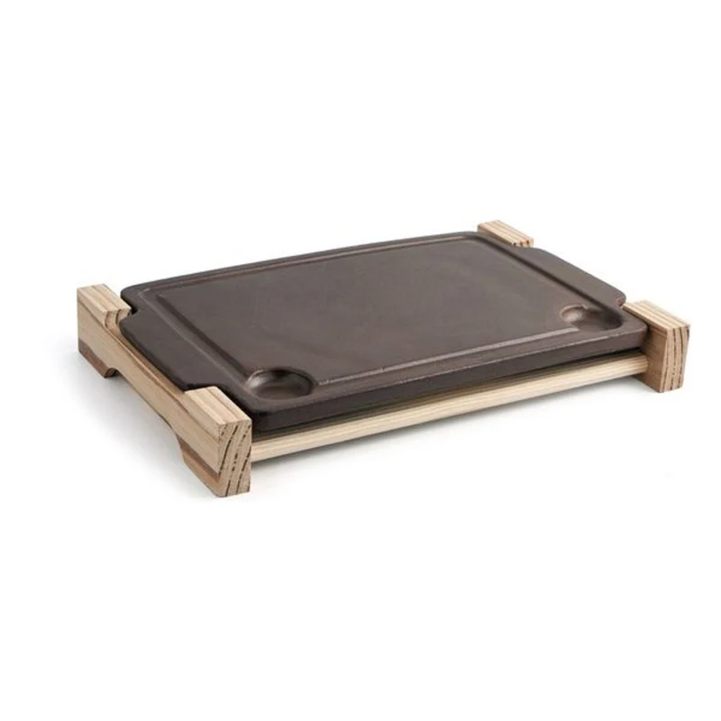 Grille de cuisson en pierre Anaflor en céramique (36,5 X 24 cm)
