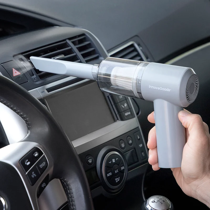 Mini aspirateur à main rechargeable sans fil Recuum InnovaGoods