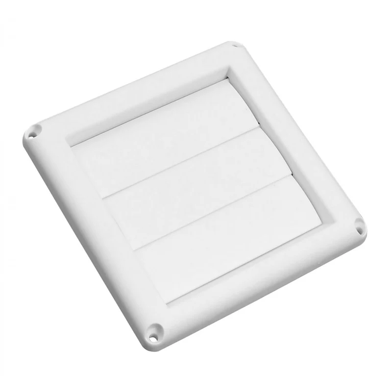 Sortie d'air extérieure blanche 2" – Aspirateur central (6"x6")