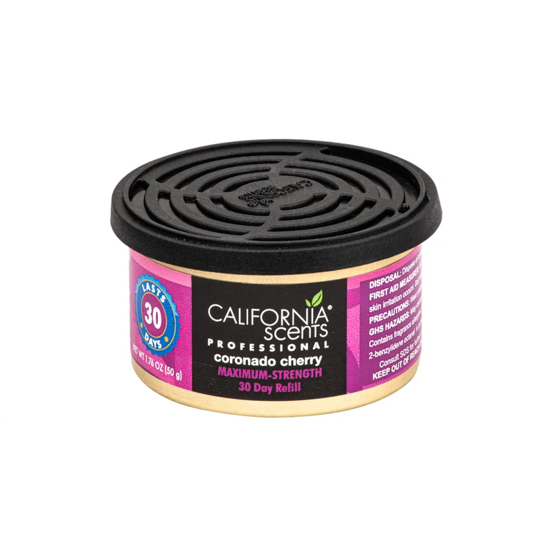 California Scents – Désodorisant boîte 2 oz – Jusqu'à 60 jours (5 parfums)