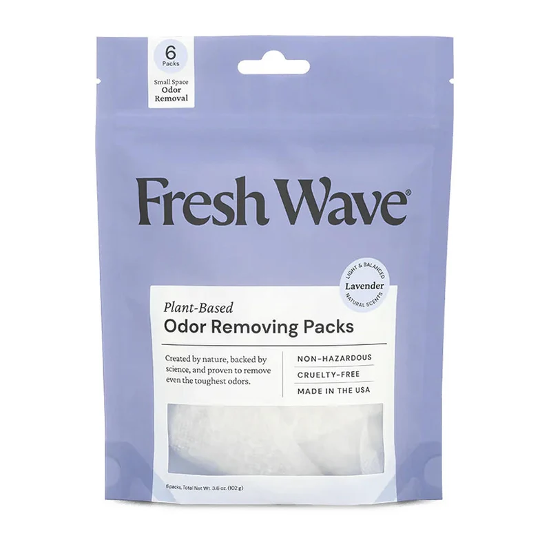 Fresh Wave – Sachets de perles désodorisantes lavande – 6 sachets (99 g)