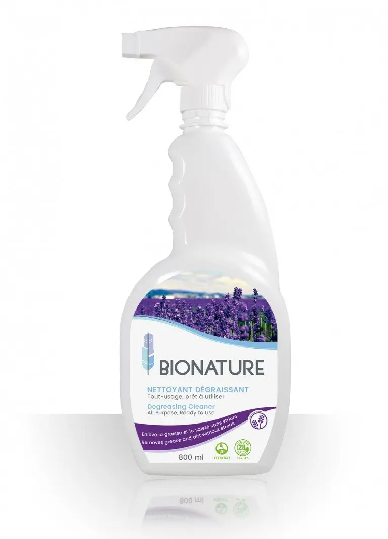 Nettoyant dégraisseur multi-surfaces Bionature lavande – 800 ml