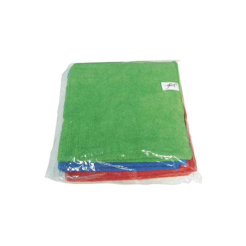Chiffons microfibre tout usage 40x40 cm – Paquet de 3 (lavables)