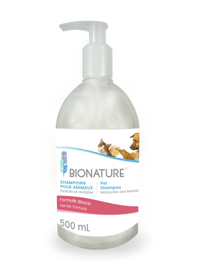 Shampoing doux pour chiens et chats Unica – 500 ml (pH neutre)