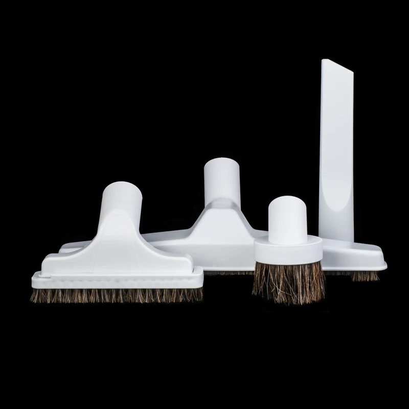 Ensemble de 4 brosses universelles pour aspirateur – Brosse plancher 10" crin de cheval