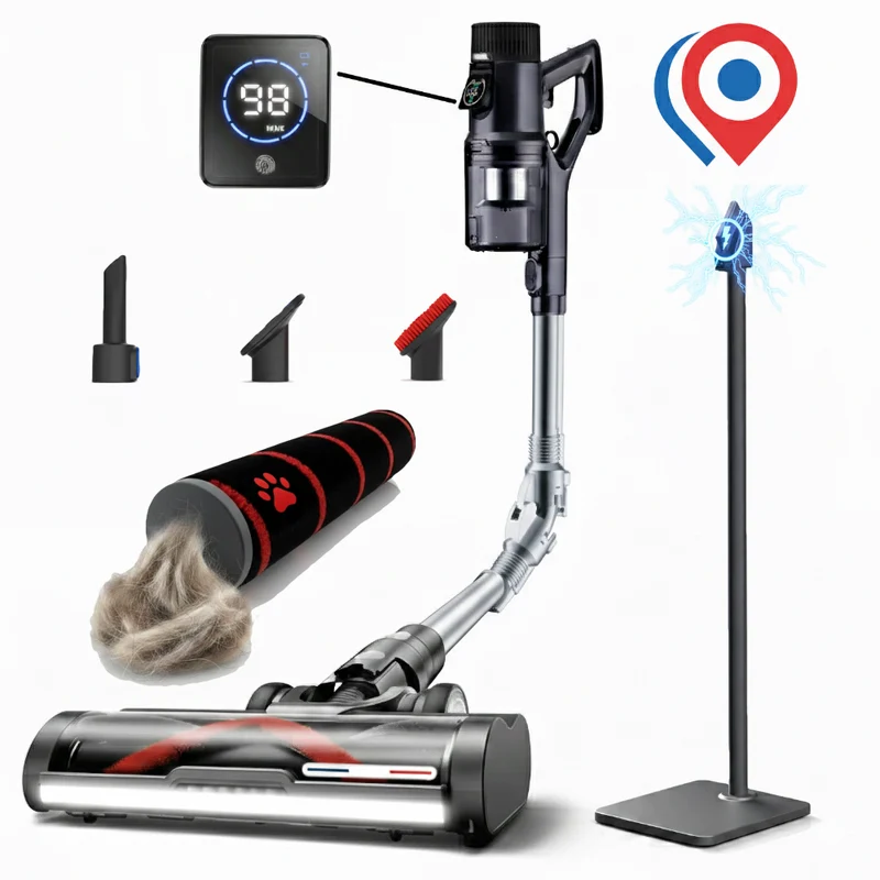 Aspirateur balai sans fil EZIclean CYCLOBOOST FR15 ANIMAL