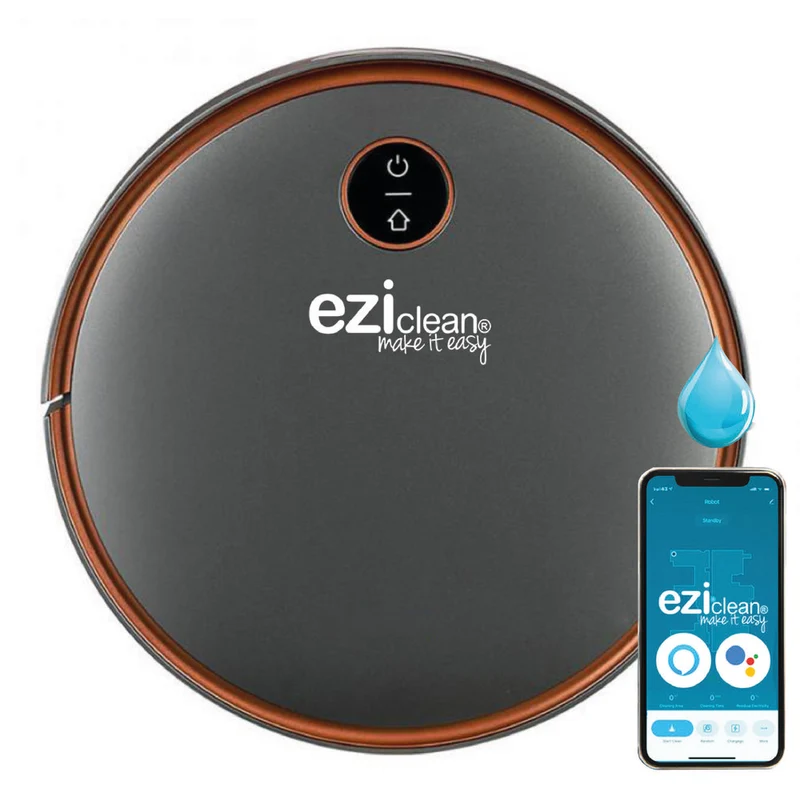 Robot aspirateur laveur connecté EZIclean Aqua iMap A50