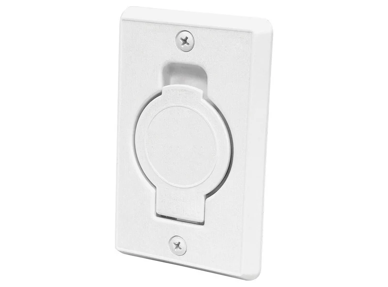 Plastiflex – Prise à porte ronde pour aspirateur central