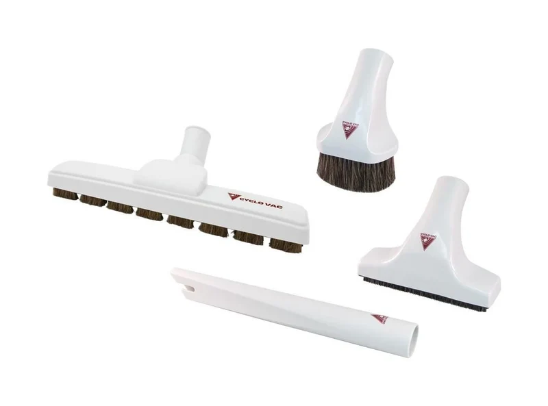 Ensemble de brosses Super Luxe 4 pièces pour aspirateur central – Brosse plancher 12"