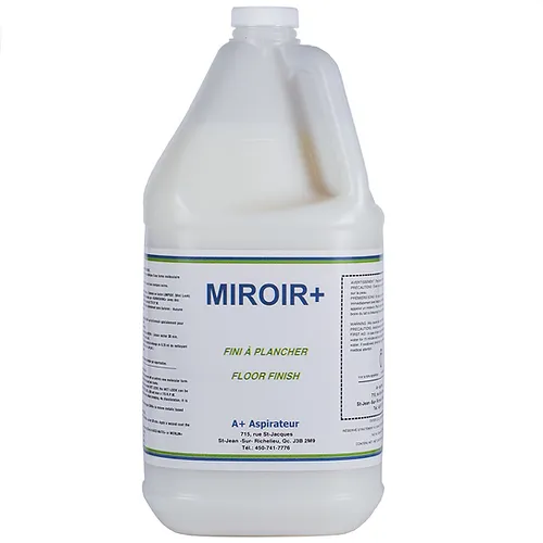 Cire à plancher Miroir thermoplastique – Finition éclatante – 946 ml et 4 L