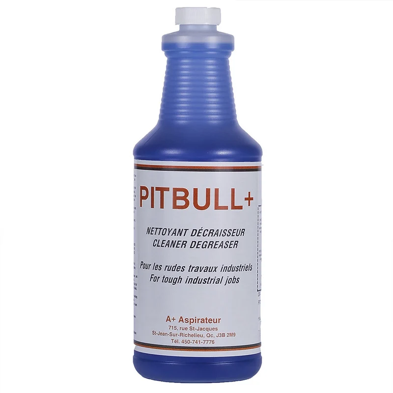 Dégraisseur surpuissant Pitbull – Cuisine, garage et usage industriel – 946 ml et 4 L