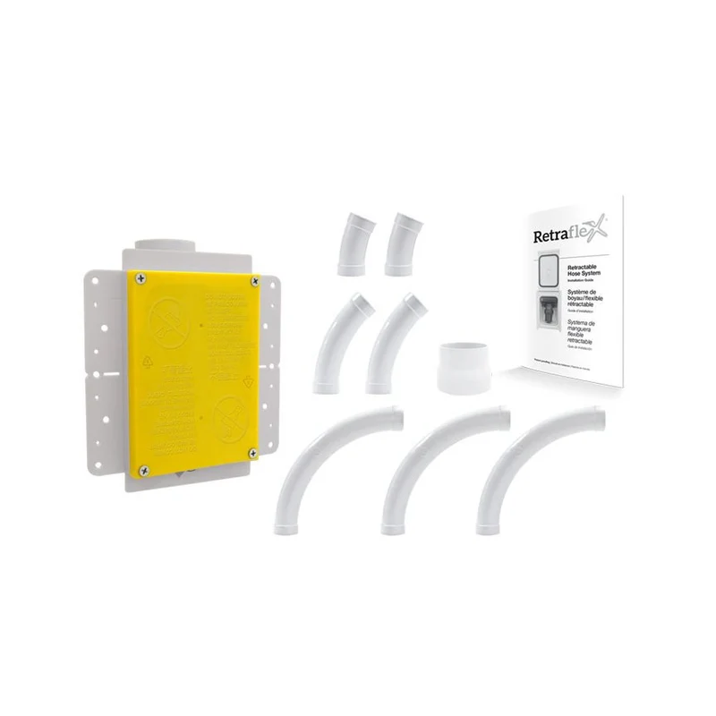 Ensemble d'installation Rétraflex – Système de boyau rétractable pour aspirateur central