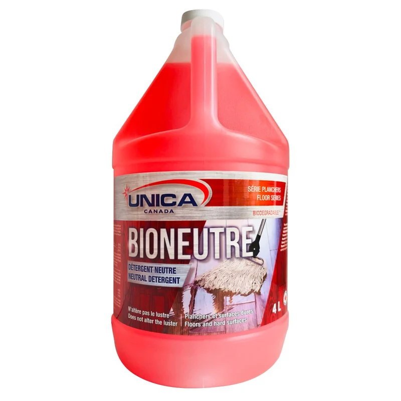 Nettoyeur à plancher neutre UNICA 4 L – Formule douce tous planchers – Parfum floral ou orange