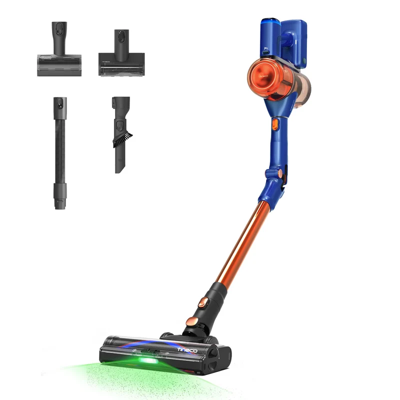 Tineco PURE ONE S70 Cordless Stick Vacuum Cleaner - Blue Orange