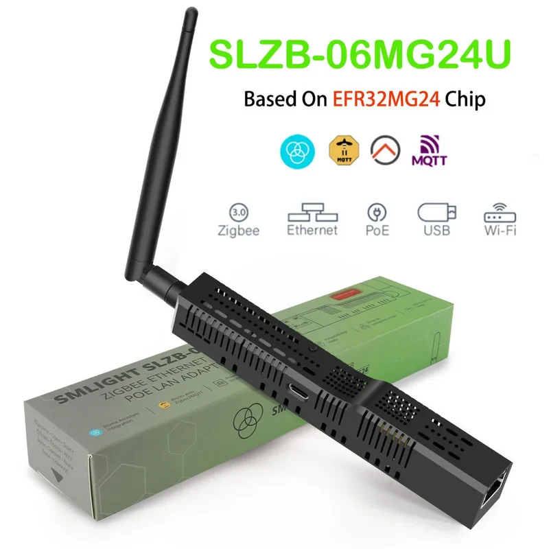 SMLIGHT SLZB-06 Zigbee 3.0 Gateway – Ethernet, USB & WiFi with PoE