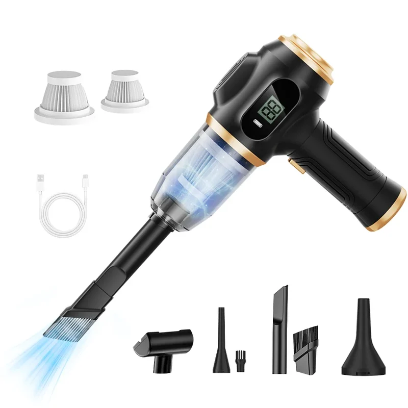 Cordless Handheld Vacuum Cleaner – Multi-functional for Dust, Debris, Pet Hair – Home & Car