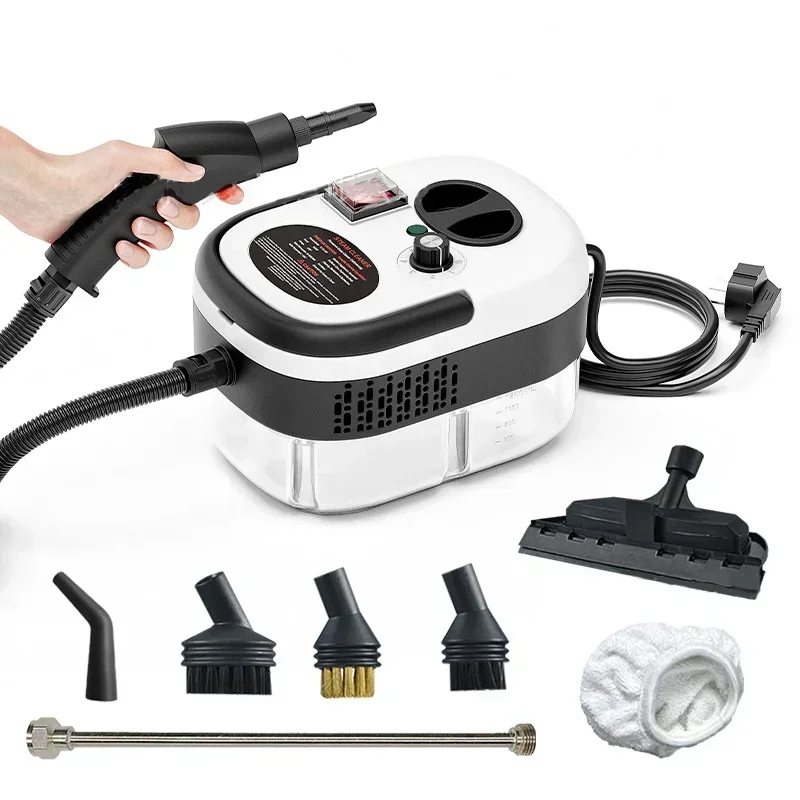 2500W High-Temperature Steam Cleaner – Disinfection for Air Conditioning, Kitchen, Range Hood & Car | 110V / 220V