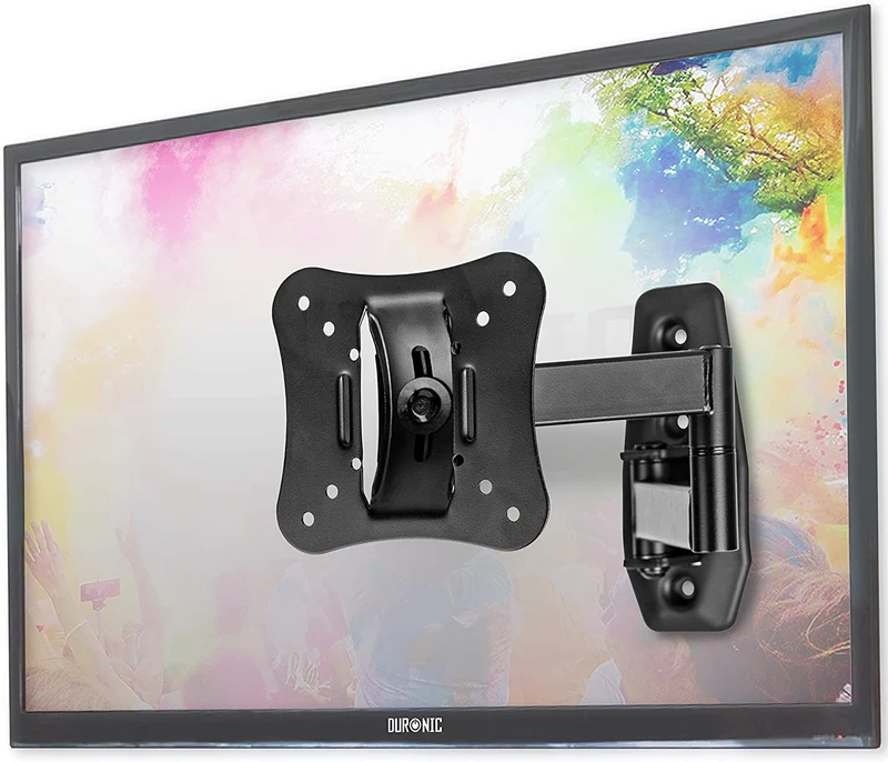 Duronic TVB0920 Support Mural inclinable pour écran de télévision de 13 à 30 Pouces ou 33 à 71 cm VESA 50 x 100 mm Charge maximale de 18 kg Bras extenseur