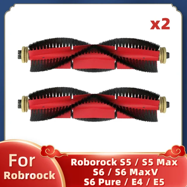 Xiaomi Roborock S5 Max / S6 MaxV / S6 Robot Vacuum Spare Parts – HEPA Filter, Main Brush & Accessories