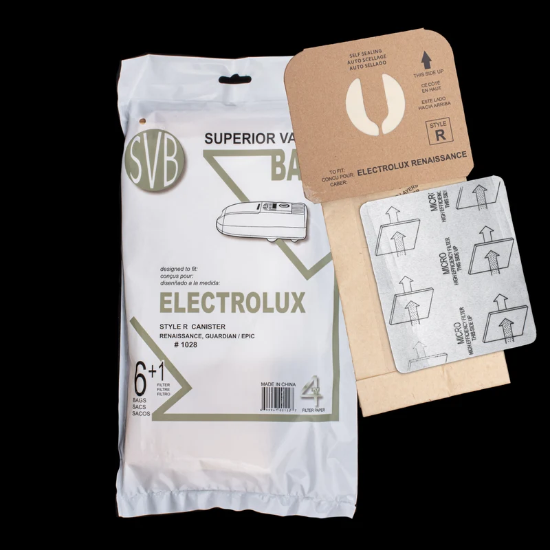 Sacs Electrolux Renaissance et Guardian – Paquet de 6 sacs + 1 filtre