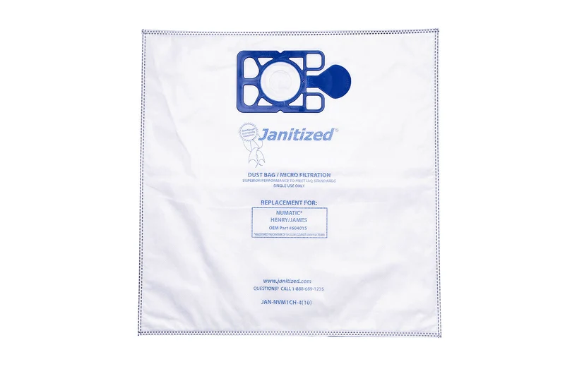 Sacs Numatic NVM-1CH – Paquet de 10 (papier ou microfiltre)