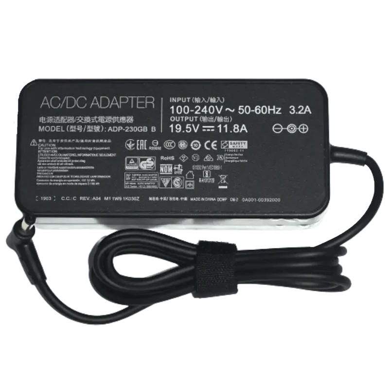 Chargeur ASUS 230W 19.5V 11.8A – 6.0x3.7 mm pour ROG