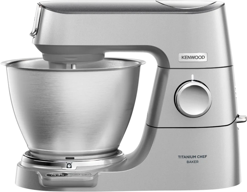 Kenwood Titanium Chef Baker Stand Mixer Silver