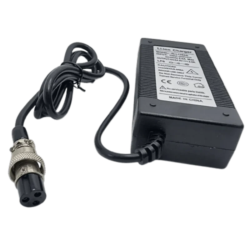 Chargeur 54.6v 2A Li-ion XLR 3 Pins écrou